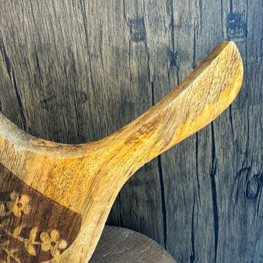 Home Decor Wood Bird Sitter Farm Chicken Decor NEW FAST SHIP - Picture 5 of 6